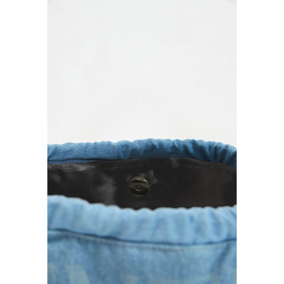 《泰國✈️空運》泰國🇹🇭Gentlewoman 腋下包 水餃包 牛仔包 水餃包 蓬鬆雲朵包/兩用包 牛仔淺藍-細節圖6