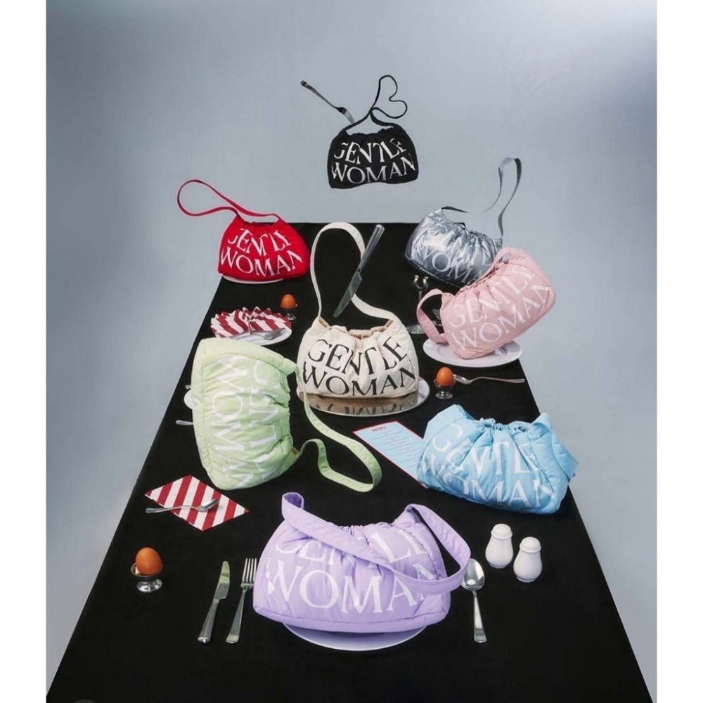 《泰國✈️空運》泰國🇹🇭Gentlewoman 腋下包 水餃包 牛仔包 水餃包 蓬鬆雲朵包/兩用包 牛仔淺藍-細節圖8