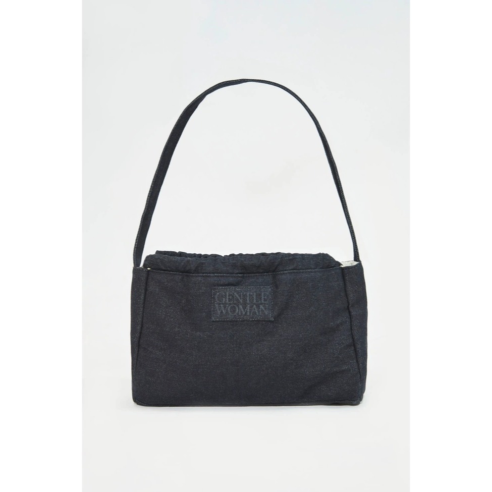 《泰國✈️空運》泰國🇹🇭Gentlewoman 腋下包 水餃包 牛仔包 水餃包 蓬鬆雲朵包/兩用包 牛仔黑-細節圖4