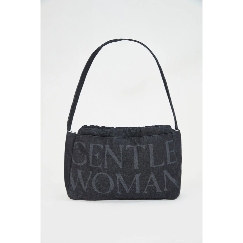 《泰國✈️空運》泰國🇹🇭Gentlewoman 腋下包 水餃包 牛仔包 水餃包 蓬鬆雲朵包/兩用包 牛仔黑-細節圖3