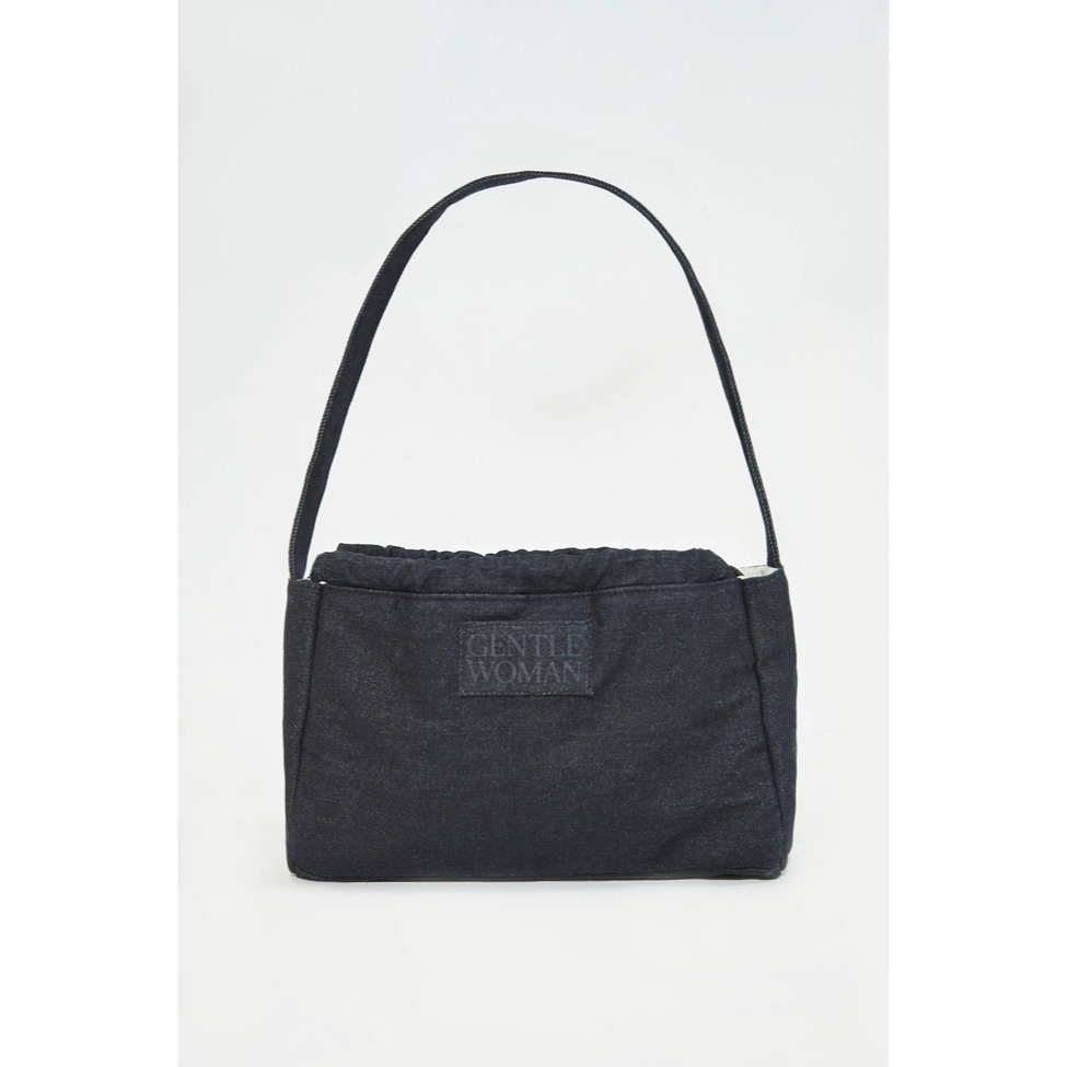 《泰國✈️空運》泰國🇹🇭Gentlewoman 腋下包 水餃包 牛仔包 水餃包 蓬鬆雲朵包/兩用包 牛仔黑-細節圖4