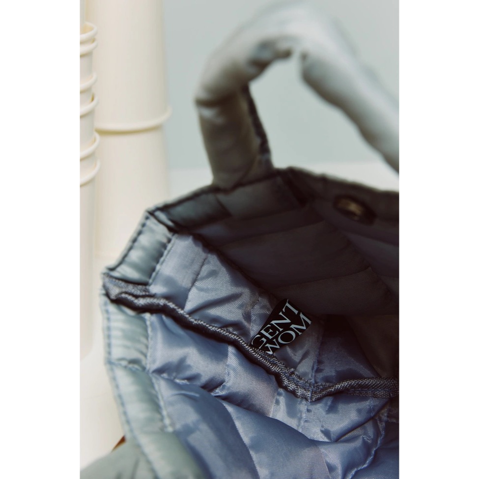 ﹝Gentlewoman X 泰搶手✈️﹞泡芙包 迷您泡芙 PUFFER BAG 手提包 經典黑色 泰國空運 小手提包-細節圖6