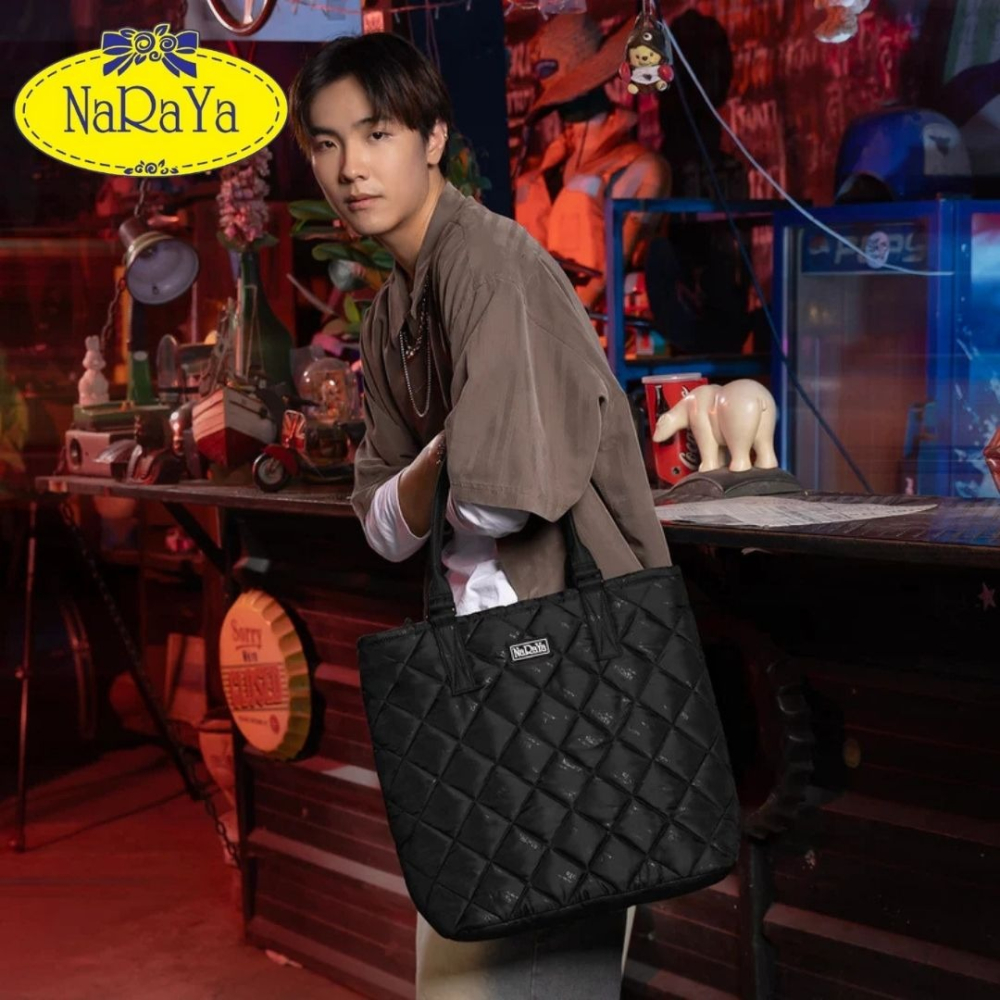 NARAYA泰國托特包 大容量包 大托特包 女包 手提包 上班包 旅行包 側背包 雙提把 可放筆電 防潑水包 輕盈包-細節圖5