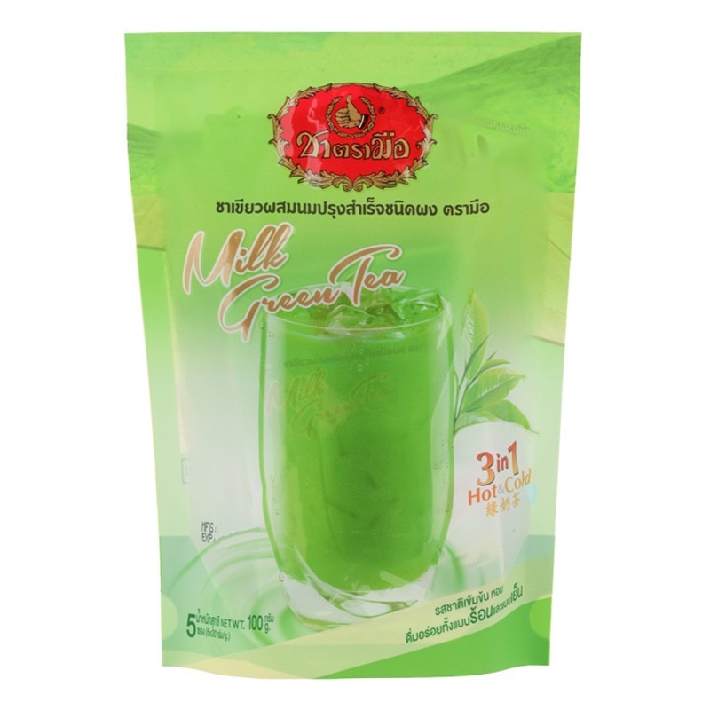 泰國手標牌 三合一泰式奶茶／綠奶茶／檸檬茶 即溶沖泡 泰奶 正宗泰國進口-規格圖7