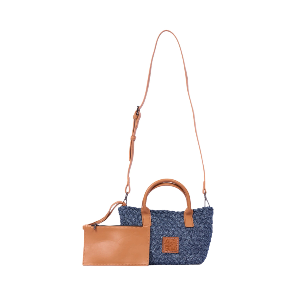 ﹝Chan×泰搶手﹞ 泰國Chan 編織包 兩用包手提包 子母包 葉芷妤代言 網狀包 托特包 編織包 設計師手工-細節圖5