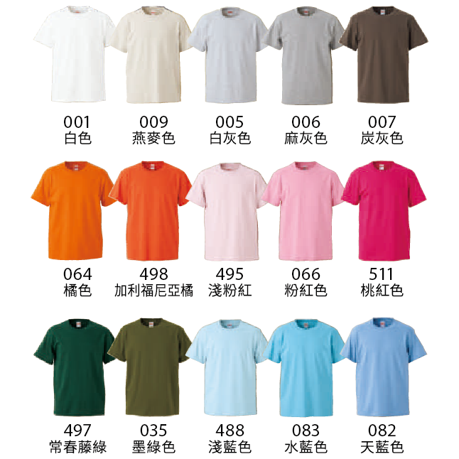 日本】台灣現貨】UA 35001 United Athle 重磅T恤 素T 短T 5001 厚磅 親子裝 團體服 班服-細節圖4