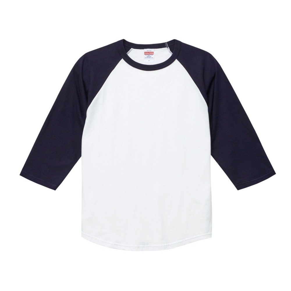 日本】台灣公司立即出貨】UA 35045 United Athle 七分袖棒球T恤 棒球T恤 七分袖 拚接T恤 厚磅-細節圖9