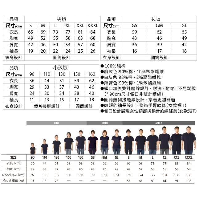 【現貨】【日本授權】United Athle 兒童T恤 素T 短T  幼童 寶寶 童裝 小孩 青少年 5.6oz-細節圖8