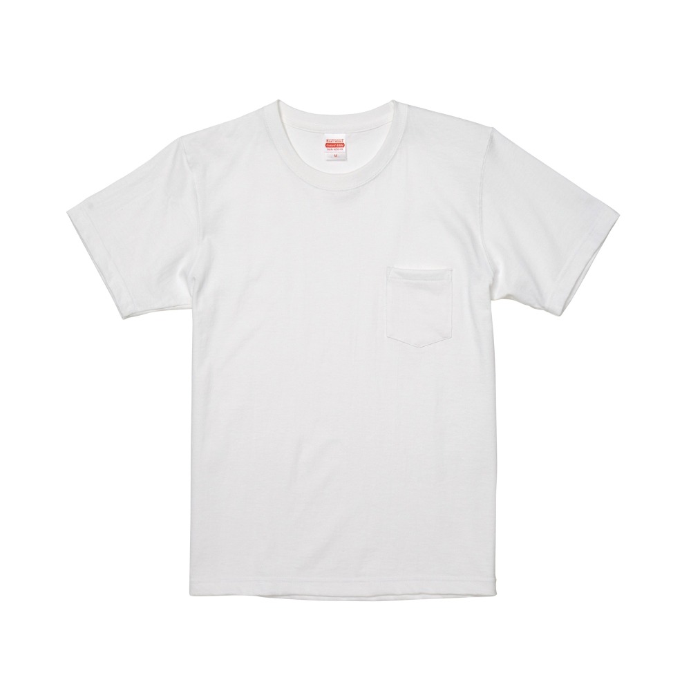 【台灣公司】【原廠經銷】日本United Athle UA 34253 7.1oz重磅口袋T恤 素T T-shirt-細節圖6