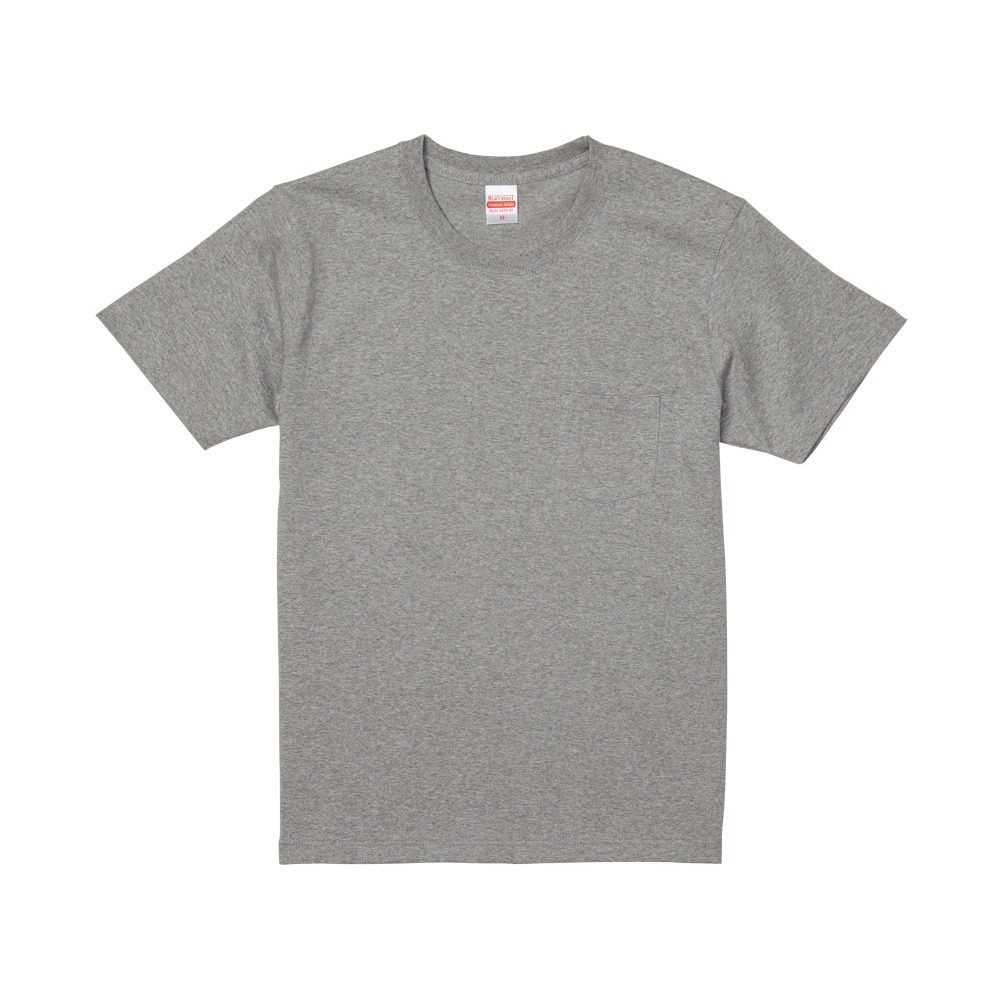【台灣公司】【原廠經銷】日本United Athle UA 34253 7.1oz重磅口袋T恤 素T T-shirt-細節圖8