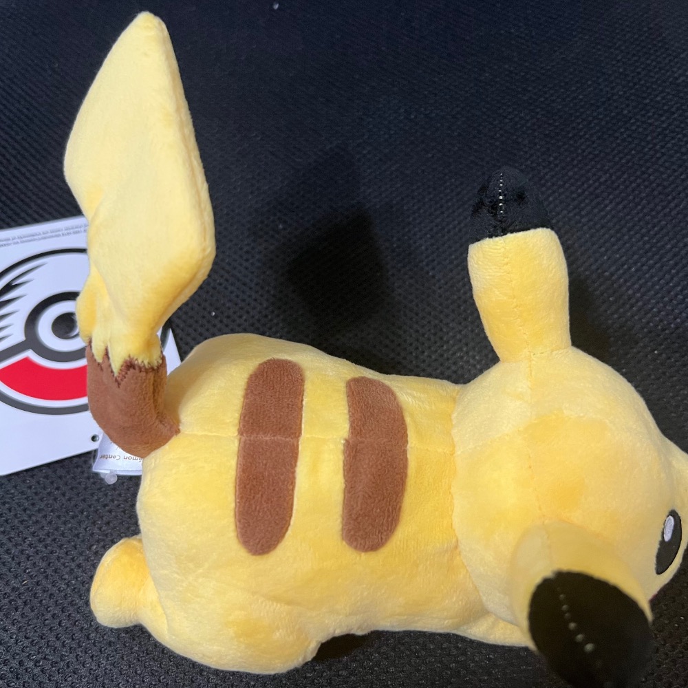 皮卡丘 趴姿 絨毛玩偶 寶可夢 神奇寶貝 Pokémon-細節圖2