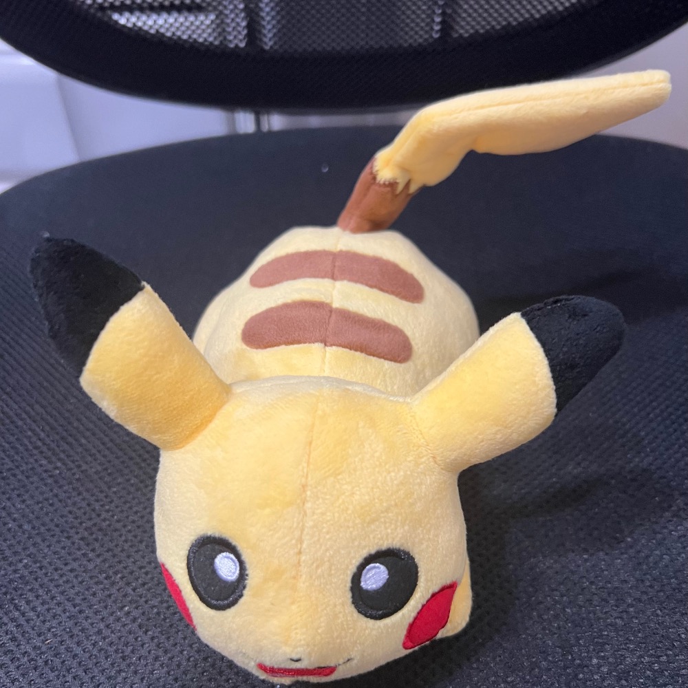 皮卡丘 趴姿 絨毛玩偶 寶可夢 神奇寶貝 Pokémon-細節圖3