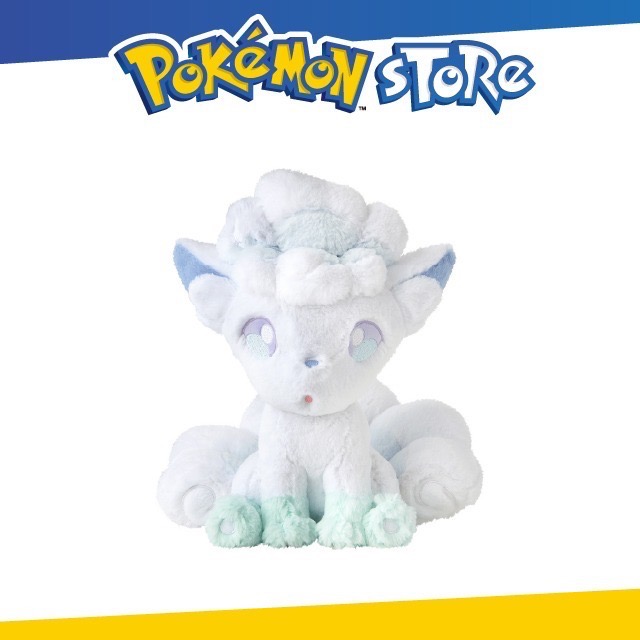 台北寶可夢中心-鬆軟系列Fluffy&Cuddly-索羅亞 洗翠的樣子-六尾 阿羅拉的樣子-伊布-細節圖2