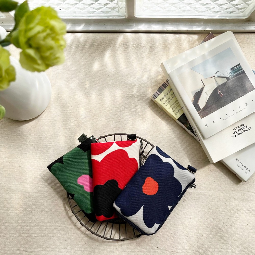 24H出貨/免費包裝/日本進口布/歐風卡片零錢包-細節圖5