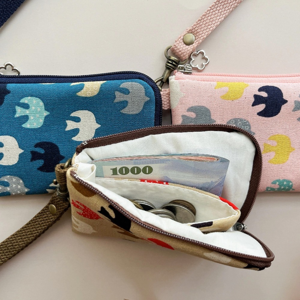 免費包裝/24H快速出貨/展翅高飛卡片零錢包-細節圖5