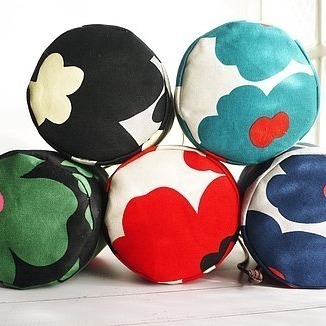 歐風花朵束口收納包/日本進口夏日出遊/快速出貨/-細節圖2