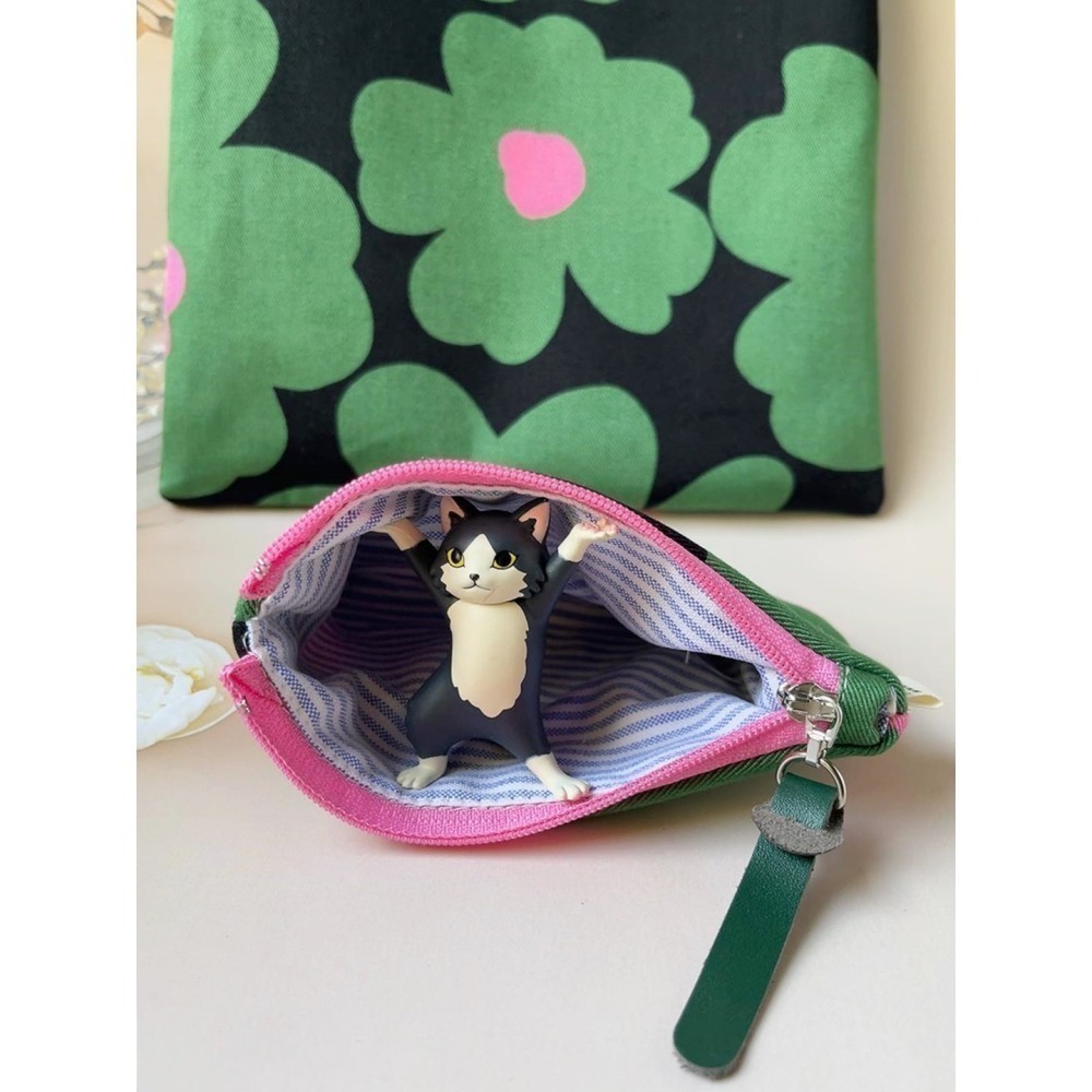 現貨限定/生日禮/日本製布小梯包+同款小零錢包+溫馨小卡片-細節圖5