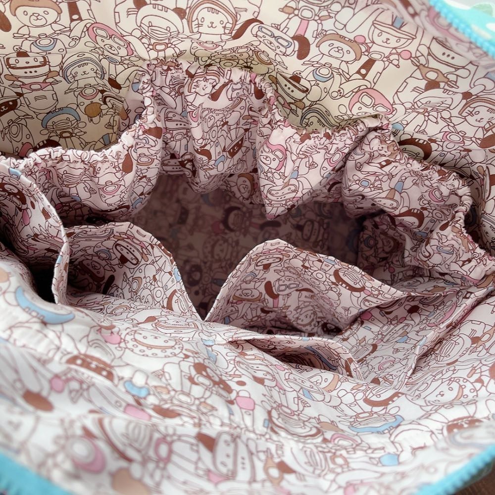 多格層媽媽包/現貨/附背帶/底板/椿花-細節圖7