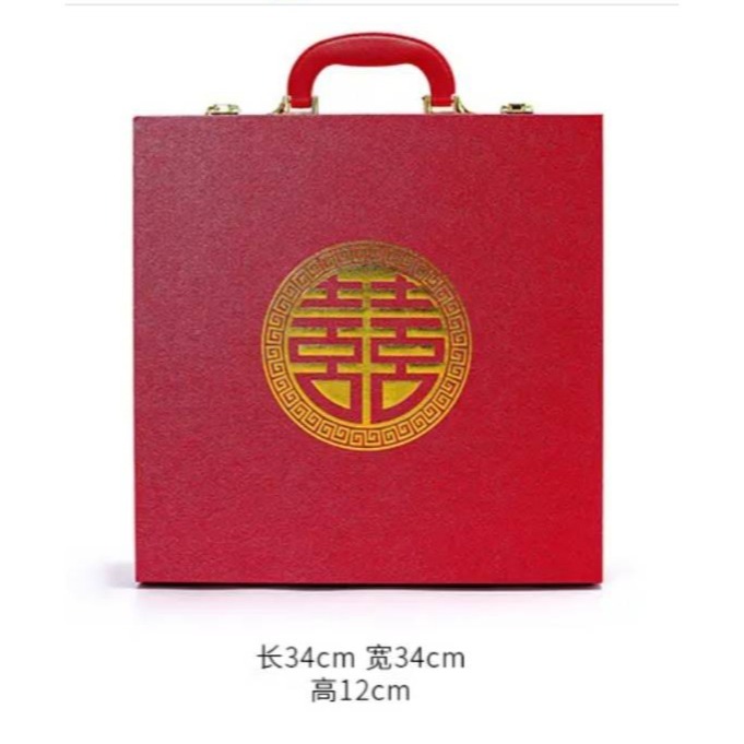 囍字雙杯禮盒組 對杯 保冷杯 餅乾杯墊 攪拌匙-細節圖5