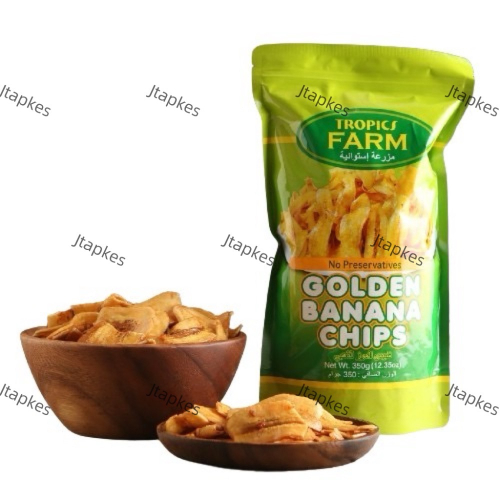 菲律賓 香蕉脆片 Tropis farm banana chips 350g