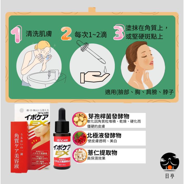 【日日會社】日本 IPOCARE EX 角質護理美容液 18ml-細節圖2