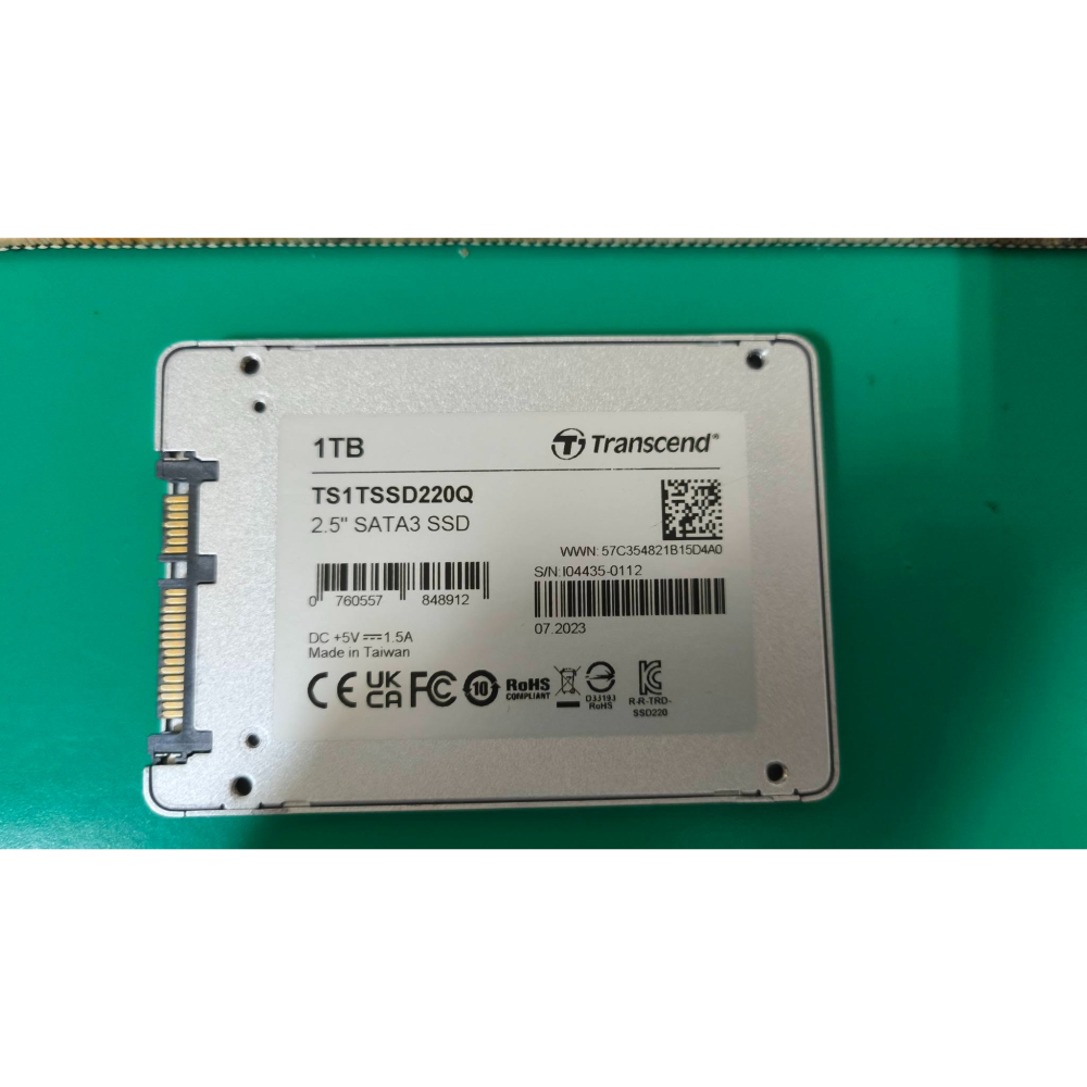 Transcend 創見 2.5吋SATA SSD 220Q 1TB-細節圖2