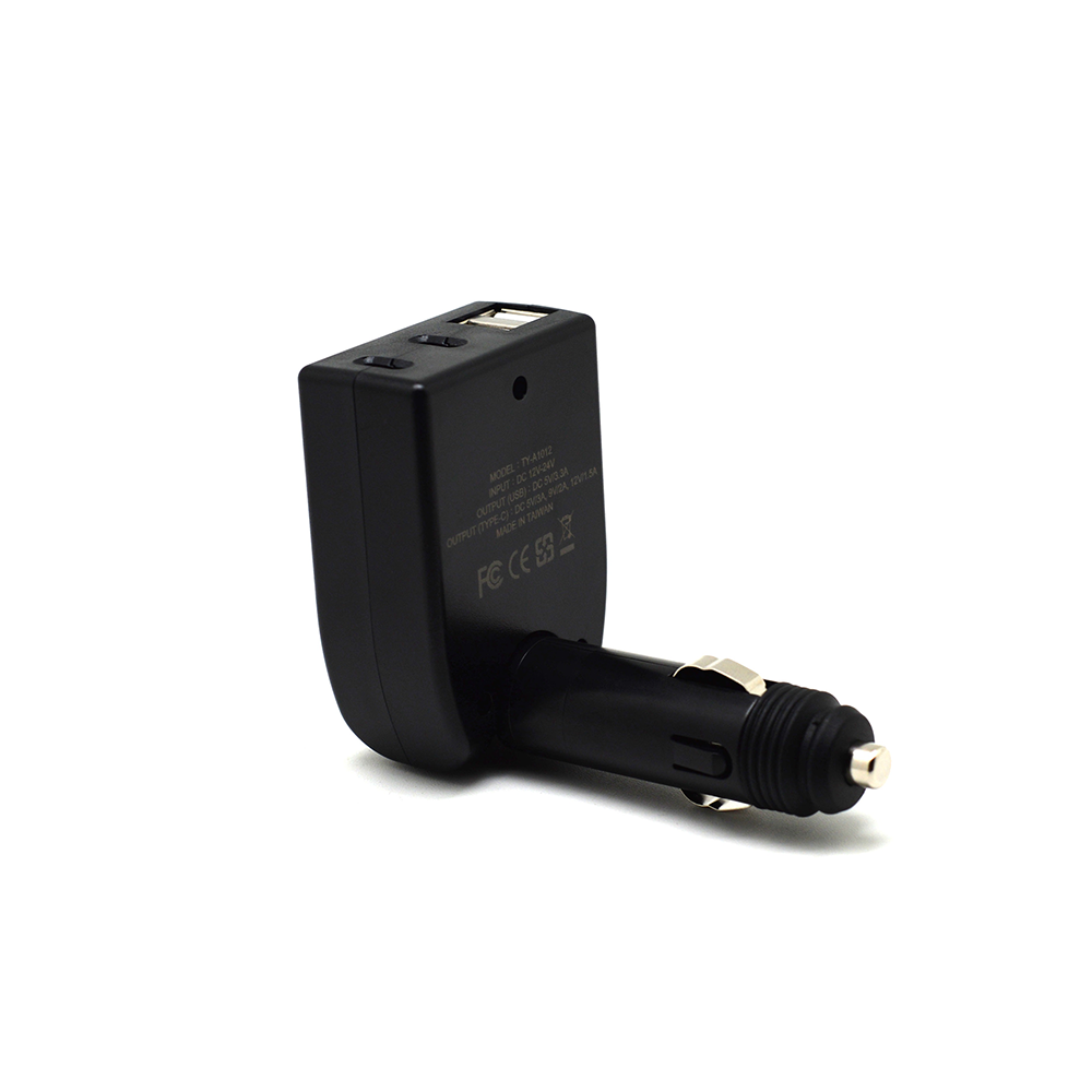 台灣製 Cliff Top 52W PD USB-C + USB A 車用充電器 雙孔輸出 快充充電器 點菸孔-細節圖4