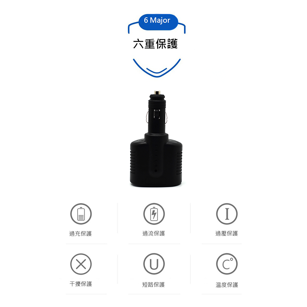 台灣製 Cliff Top 36W PD USB-C + QC 3.0 車用充電器 雙孔輸出 快充充電器 點菸孔 車充-細節圖3