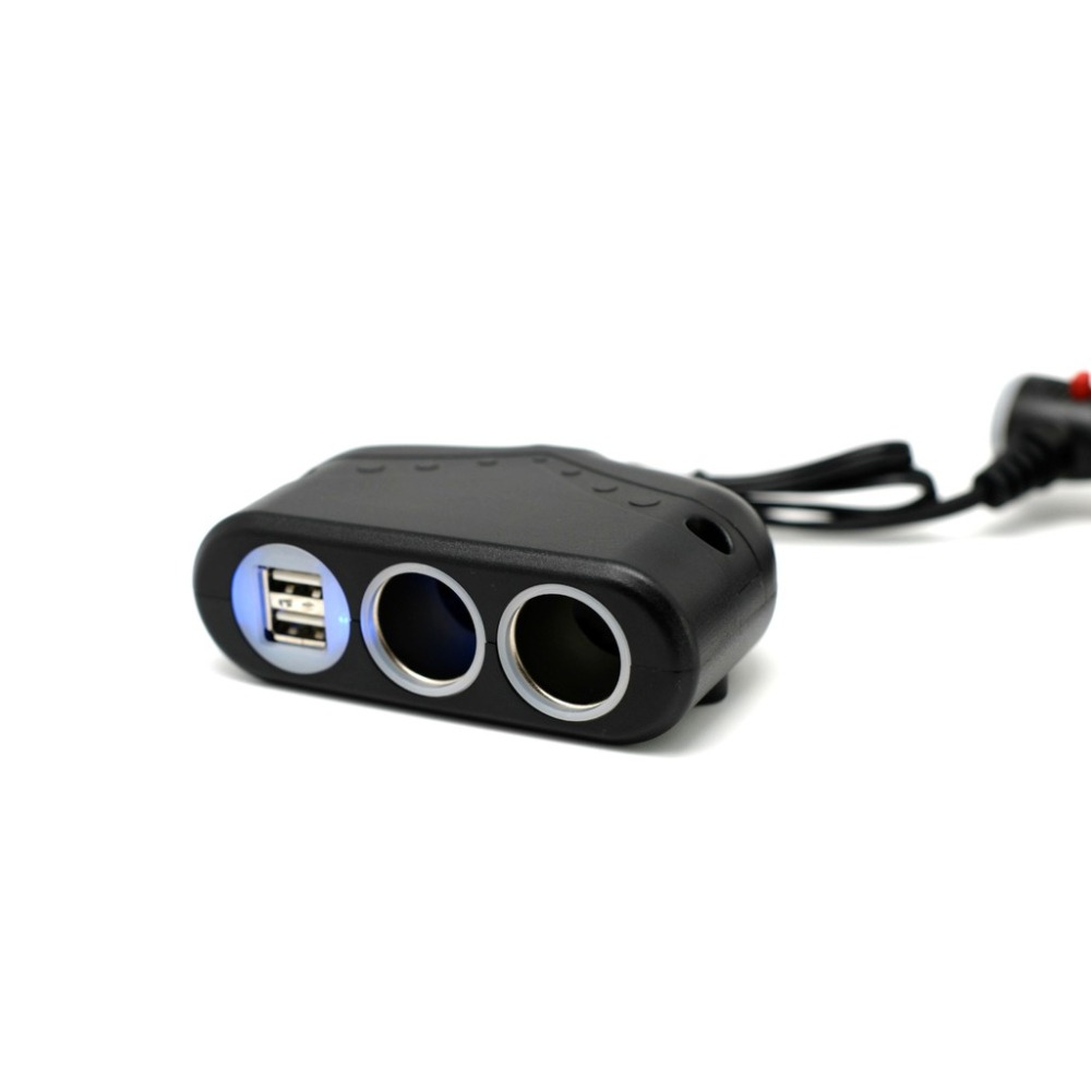 台灣製 Cliff Top 3.3A 三孔車用充電器 車用快充 車充 車用擴充 (2孔高速USB + 2孔點菸器插座)-細節圖5