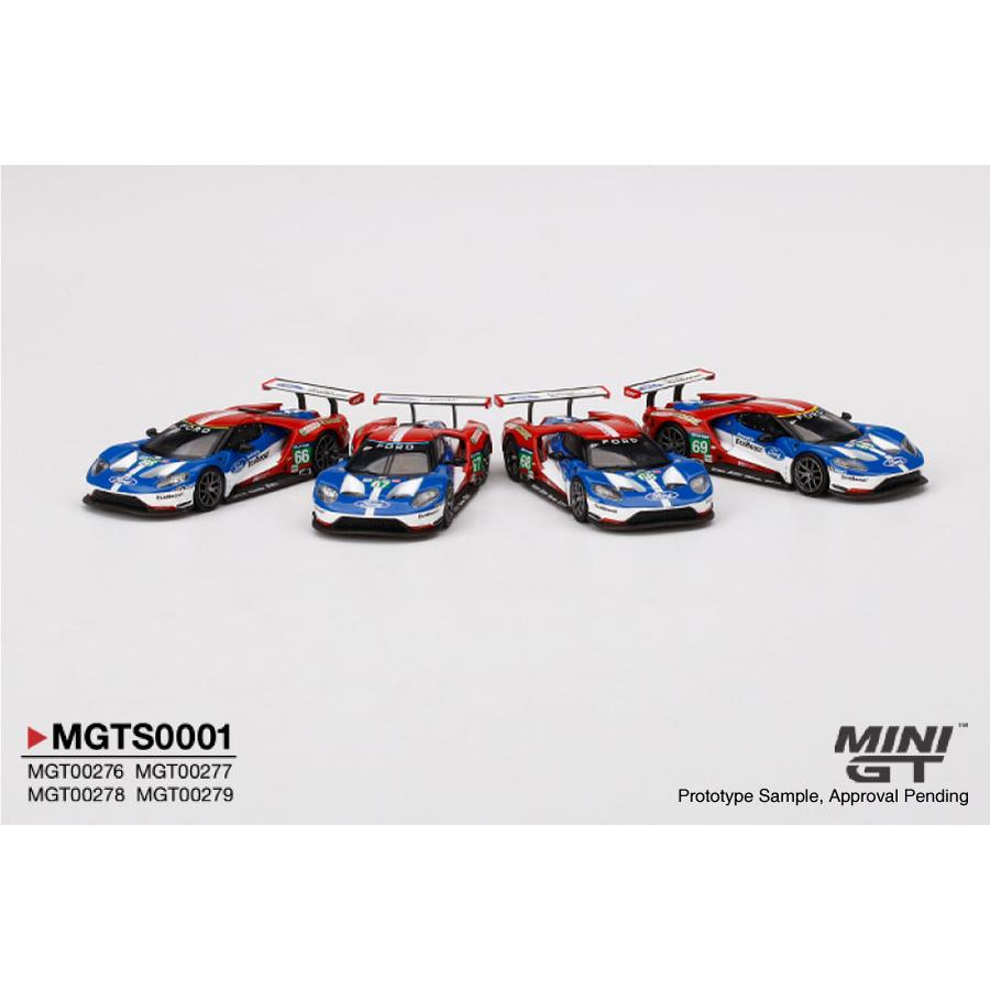 【工匠模型】MINI GT MGTS0001 限量套組 Ford GT LMGTE Pro 4車組-細節圖2