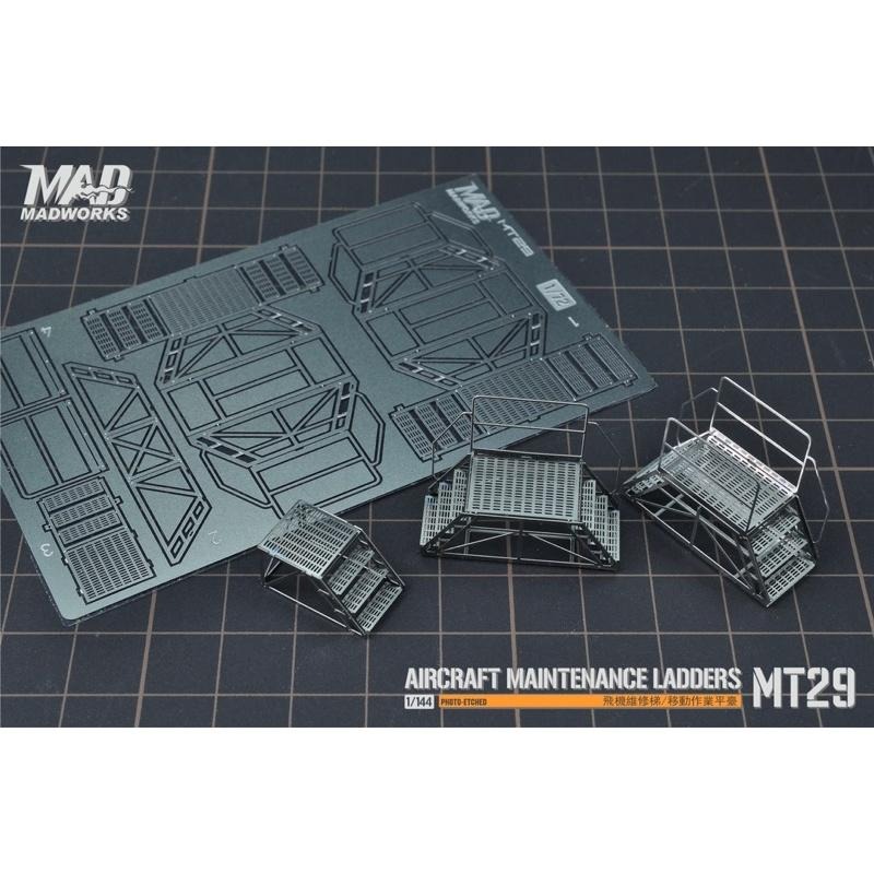 【工匠模型】Madworks 1/72 1/144 1/100 維修/登高梯 MT-26 27 28 29 30 31-細節圖4