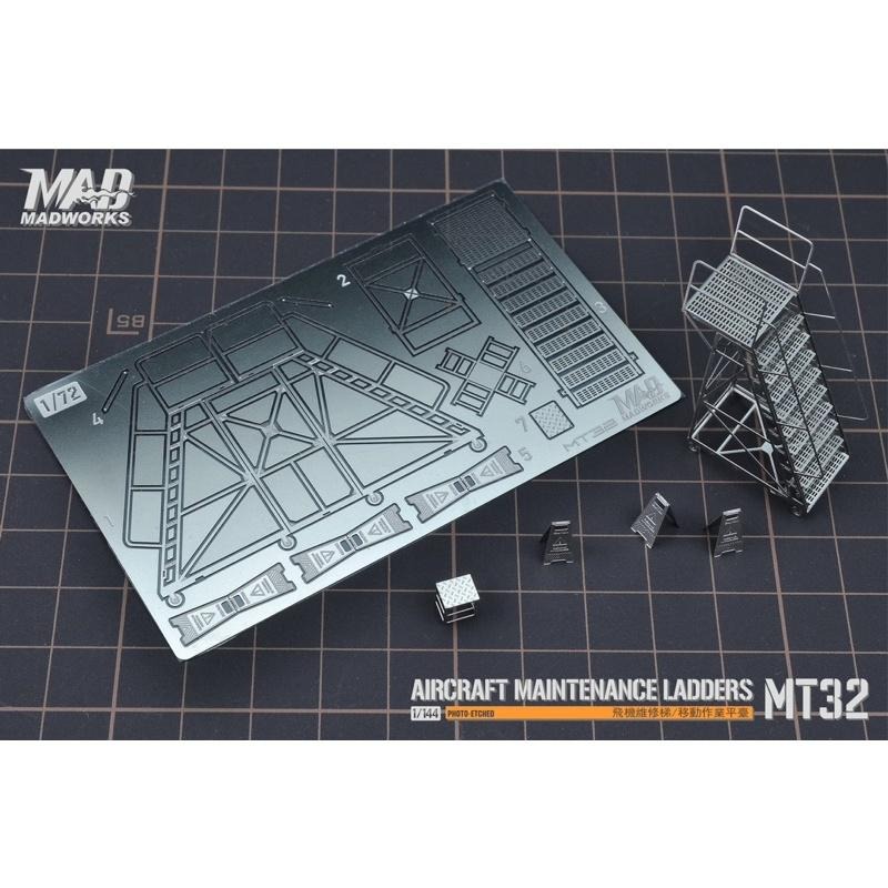 【工匠模型】Madworks 1/72 1/144 1/100 維修/登高梯 MT-26 27 28 29 30 31-細節圖7