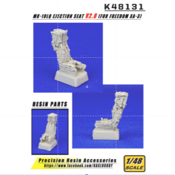 【工匠模型】KASL 1/48 MK-10LQ Ejection seat 精密彈射椅套件 單座/雙座-細節圖2