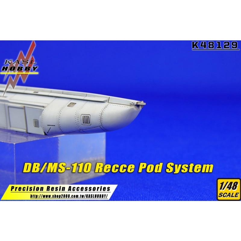 【工匠模型】KASL 1/48 DB/MS-110 Recce Pod System 長距離偵照莢艙-細節圖4
