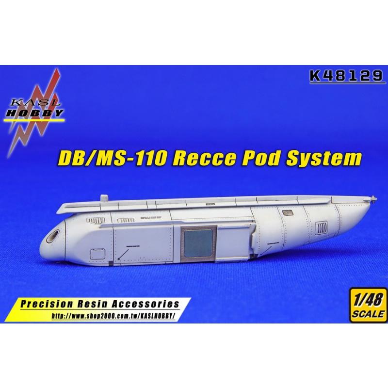 【工匠模型】KASL 1/48 DB/MS-110 Recce Pod System 長距離偵照莢艙-細節圖5