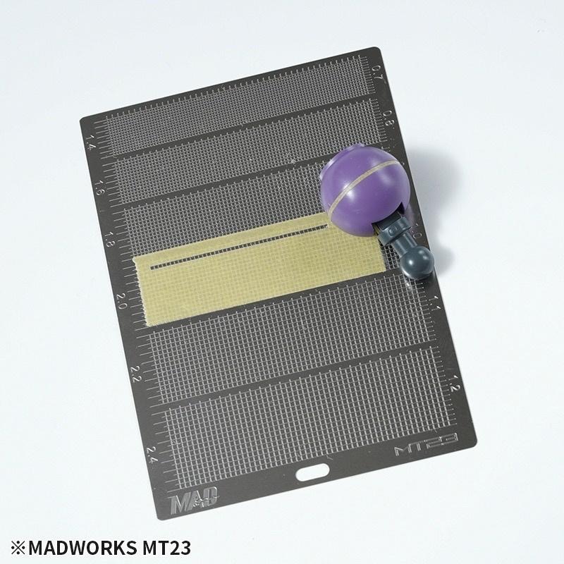 【工匠模型】Madworks 遮蓋膠帶 切割膠帶 型版 半圓弧 MT- 22 23 24-細節圖5