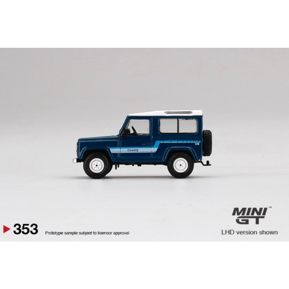 【工匠模型】MINI GT #151 #353 1:64  Land Rover Defender 1985 / 90-細節圖3