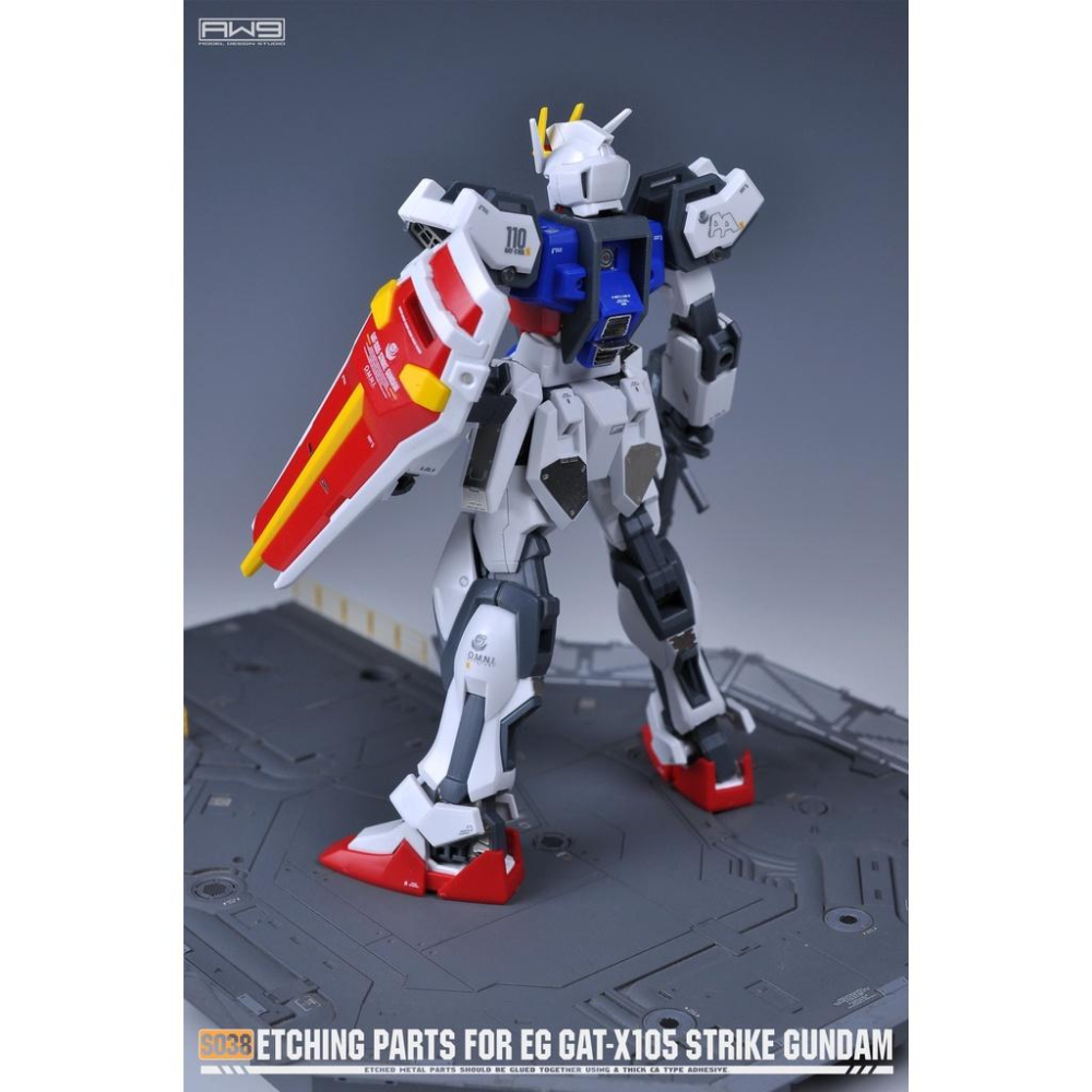 【工匠模型】AW9 S038 EG STRIKE GUNDAM 攻擊鋼彈 GAT-X105 細節蝕刻片 S38-細節圖2