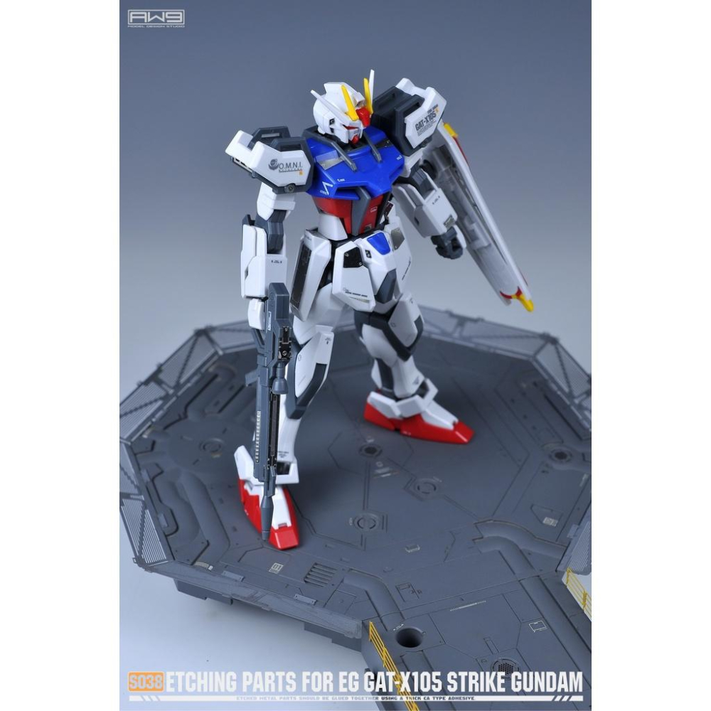 【工匠模型】AW9 S038 EG STRIKE GUNDAM 攻擊鋼彈 GAT-X105 細節蝕刻片 S38-細節圖4