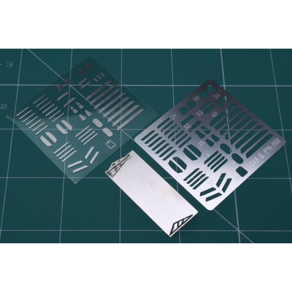 【工匠模型】鋼魂 AW9 S48 MASTER GRADE SD MGSD 自由鋼彈 專用蝕刻片 附水貼-細節圖4