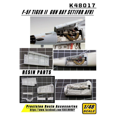 【工匠模型】KASL 1/48 F-5F TIGER II C Type 機砲艙改套 精密駕駛艙套件 後期型彈射椅