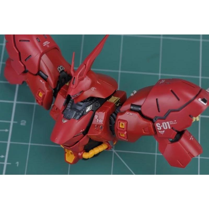 【工匠模型】AW9 S04 RG1/144 RG #29 MSN-04 SAZABI 沙薩比 MADWORKS 鋼魂-細節圖4