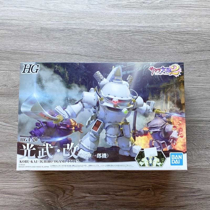 【工匠模型】萬代 BANDAI HG 1/20 光武・改 (大神一郎 座機) 櫻花大戰 2 組裝模型-細節圖2