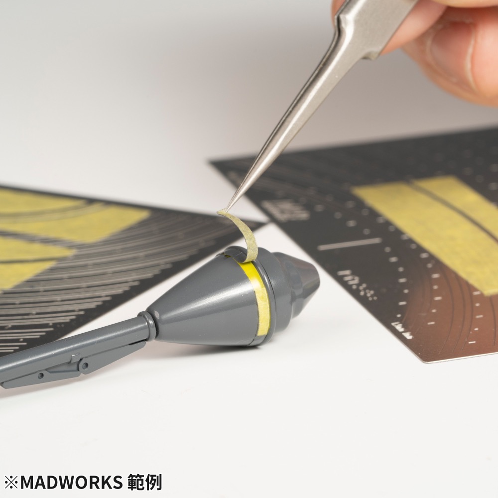 【工匠模型】MADWORKS MT-33 MT-34 遮蓋膠帶切割型版 曲面遮蓋救星-細節圖2