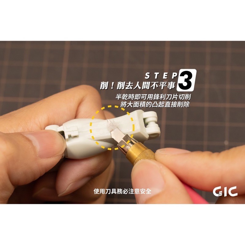 【工匠模型】GIC TW-03 補土型瞬間膠 TW-08 極濃黑色瞬間膠-細節圖5