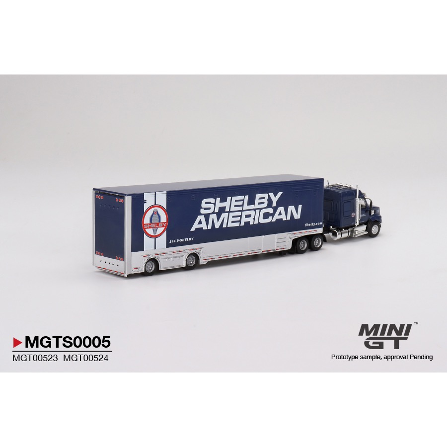 ￼【工匠模型】MINI GT 1/64 #MGTS0005 拖車組 Racing Transporter-細節圖4