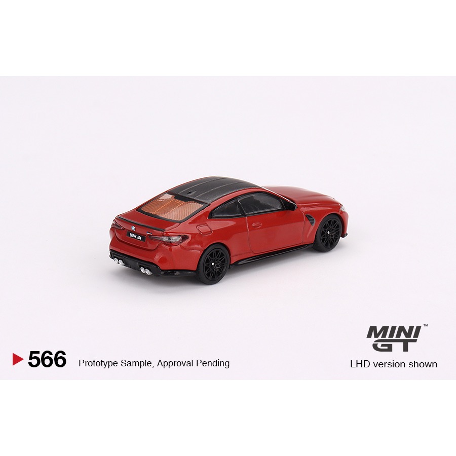 ￼【工匠模型】MINI GT 1/64 #566 BMW G82 M4 紅色 左駕-細節圖3