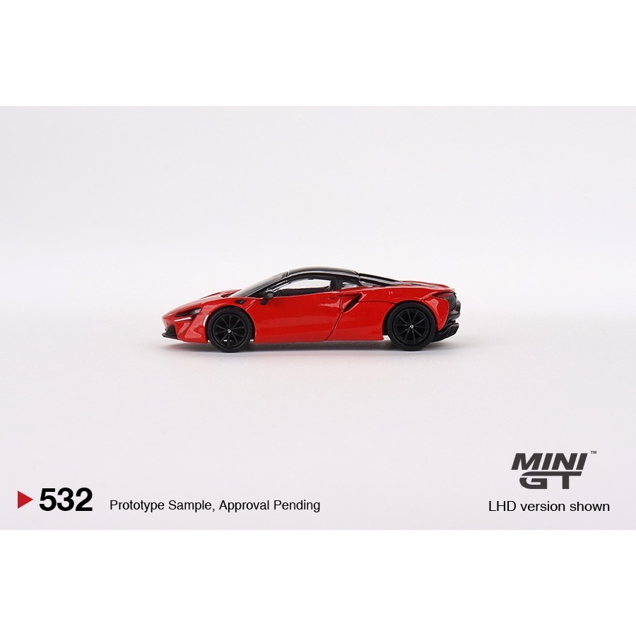 ￼【工匠模型】MINI GT #532 McLaren Artura 紅色 左駕-細節圖2