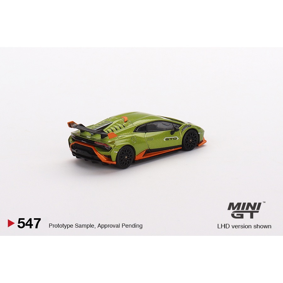 ￼【工匠模型】MINI GT 1/64 #547 Lamborghini Huracán STO 綠色 左駕-細節圖2