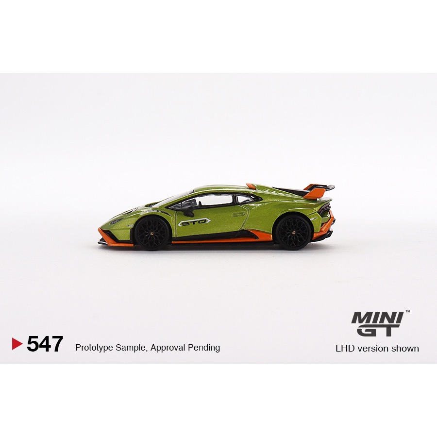 ￼【工匠模型】MINI GT 1/64 #547 Lamborghini Huracán STO 綠色 左駕-細節圖3